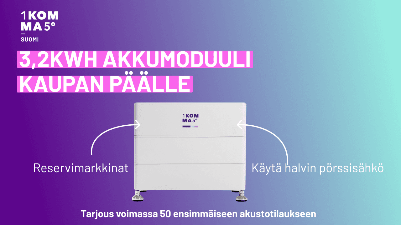 SOLCELLSPAKET FRÅN 1KOMMA5°