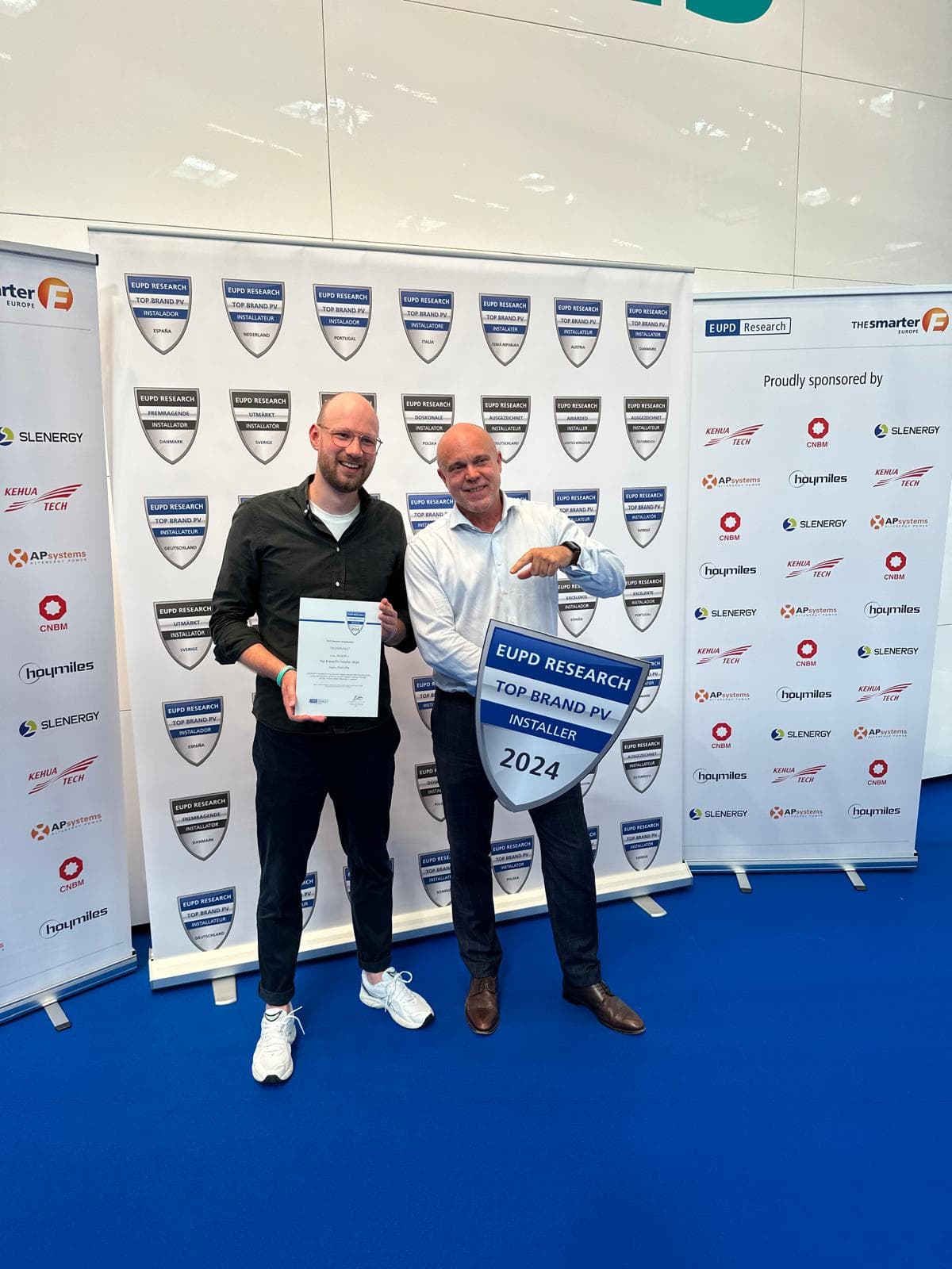 1KOMMA5°:n CPO Jannik Schall palkitaan Vuoden Asentaja -palkinnolla Euroopassa 2024